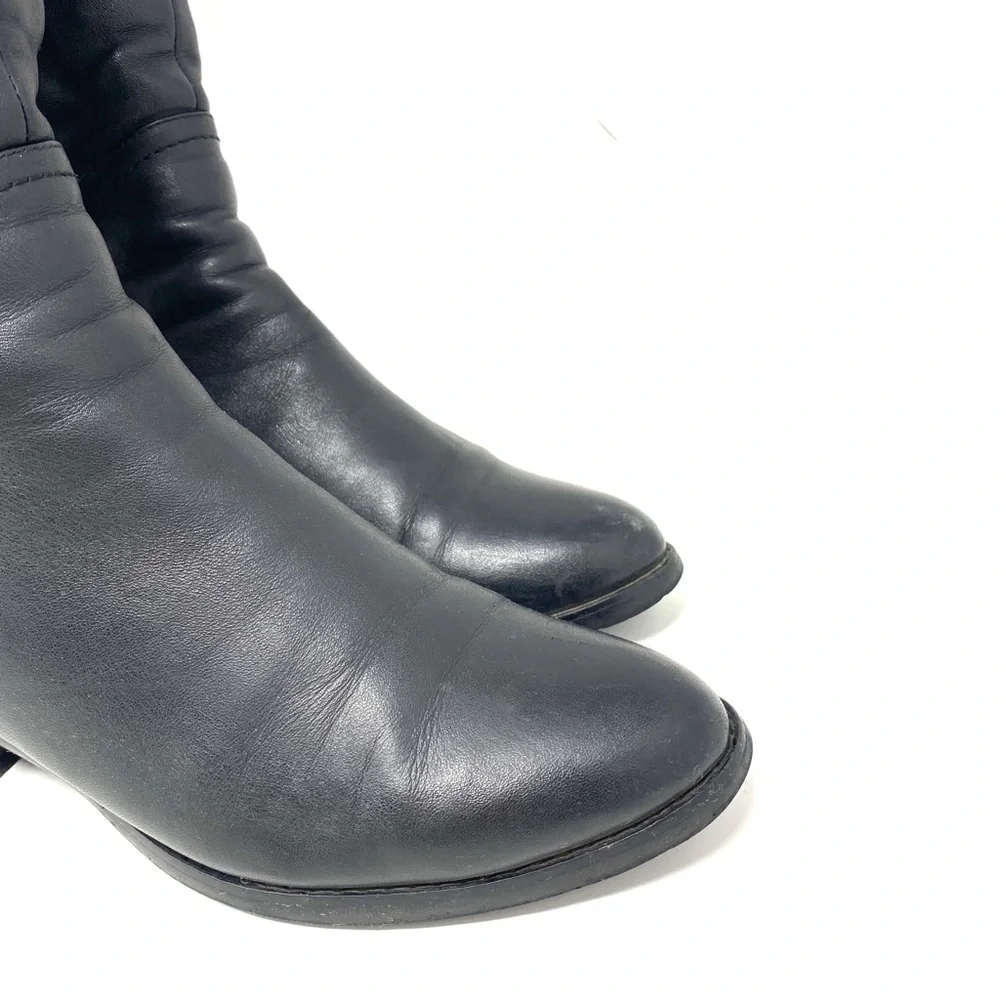 🌸 SALE 🌸 ELCHE Woman’s Leather Boot Black Size EUR 39, US 9 - Picture 5 of 11